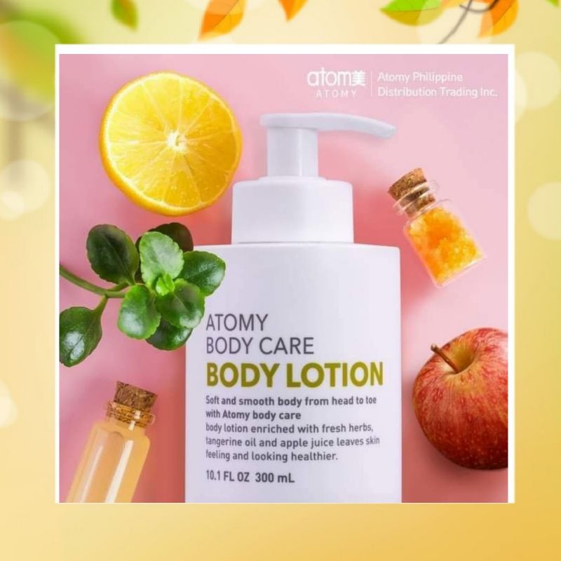 Atomy Body Care Body Lotion non sticky texture, light and refreshing 10