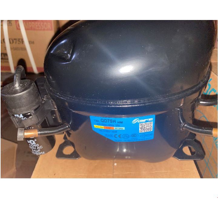 Refrigerator Compressor 1/4 Horsepower QD75 R134a 220v | Shopee Philippines