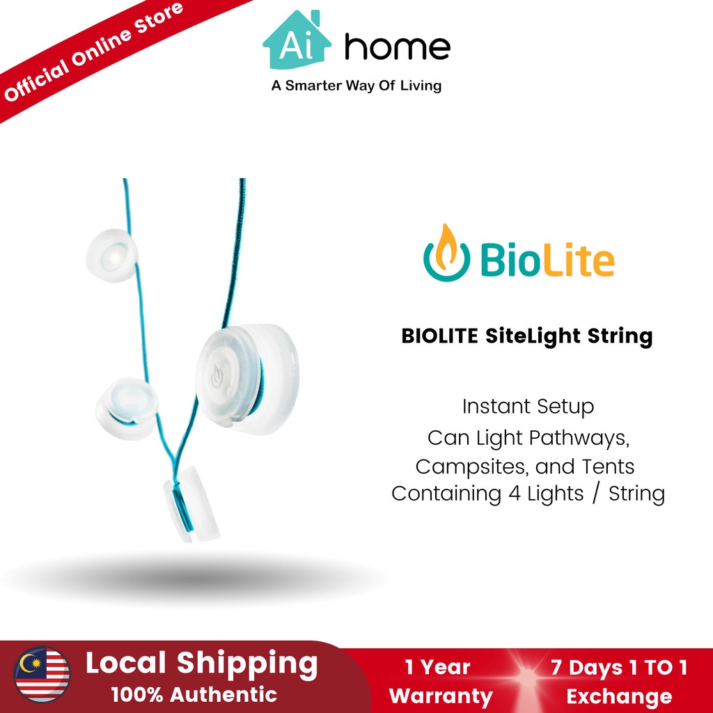 Aihome BIOLITE SiteLight String - Instant Setup | Can Light Pathways ...