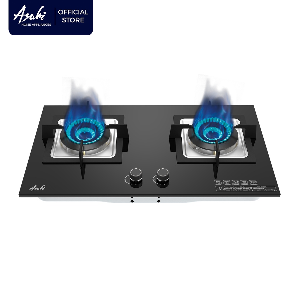 Asahi HB 1002 Hobs Gas Stove Double Burner Shopee Philippines