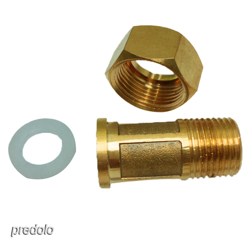 Solid Brass Water Meter Connection Tails Fitting Pneumatic Connector