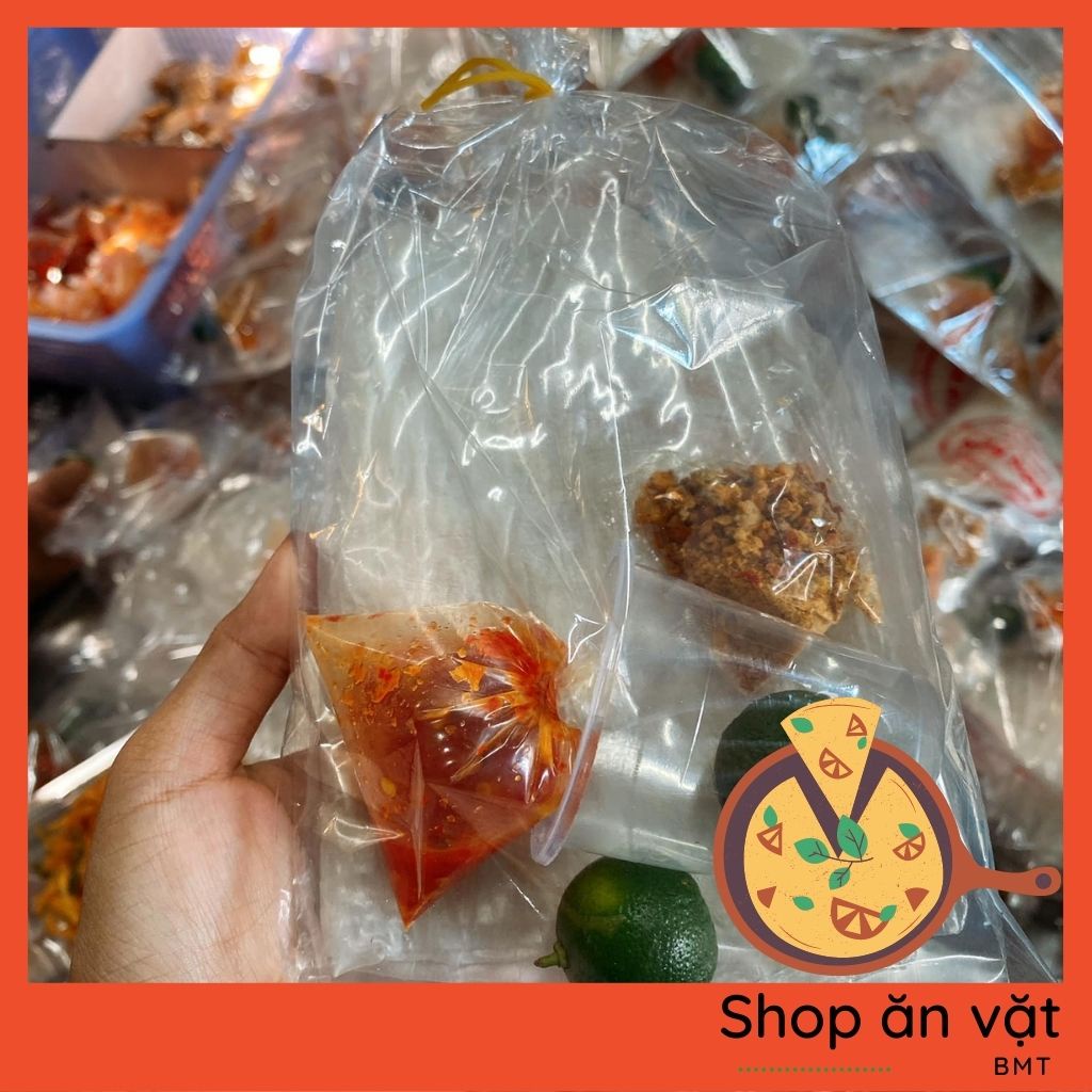 SA Combo 2 bags of dew-dried rice paper dipped in spicy chili Bon Bon ...