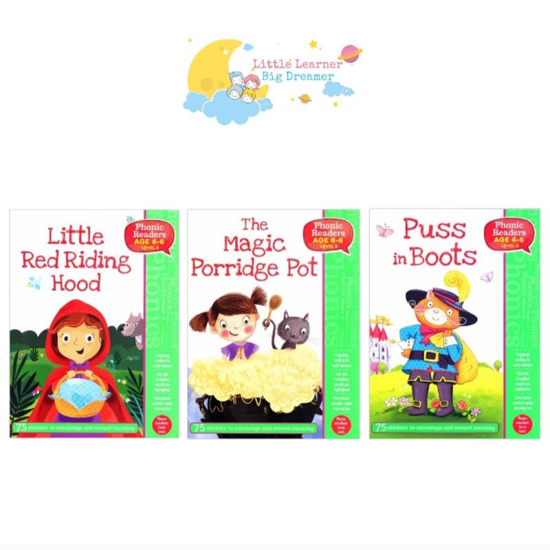 Phonic Readers Lv3 Little Red Riding Hood Magic Porridge Pot