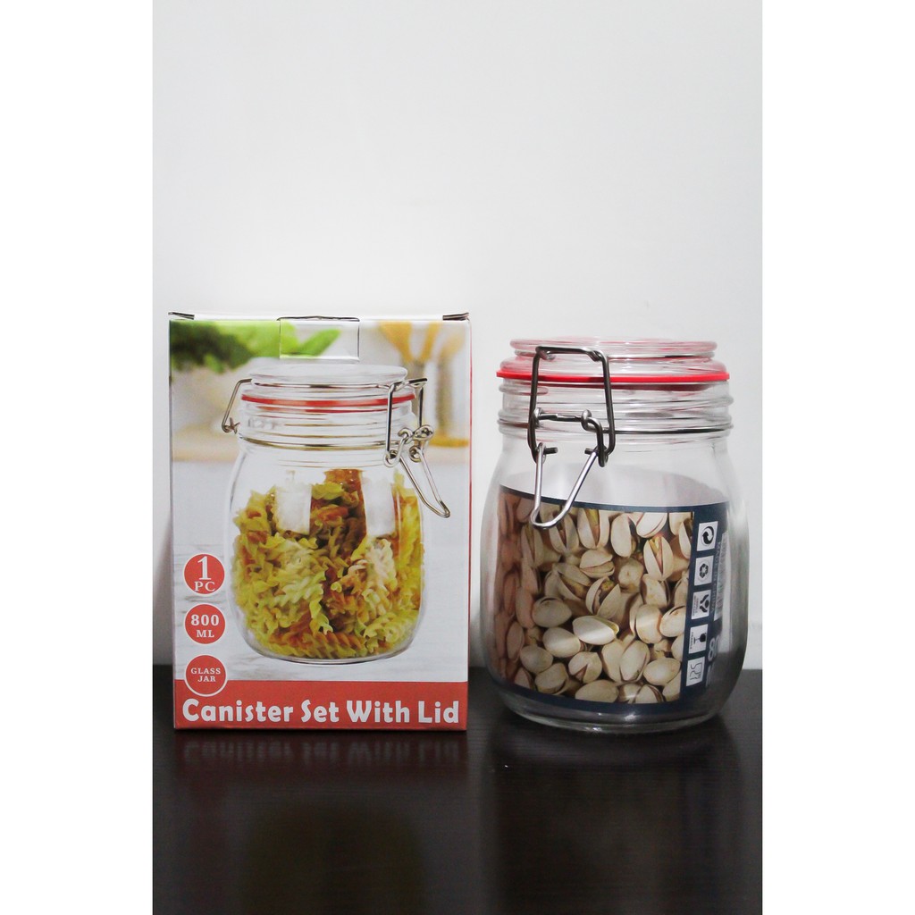 Multipurpose Glass Canister Jar