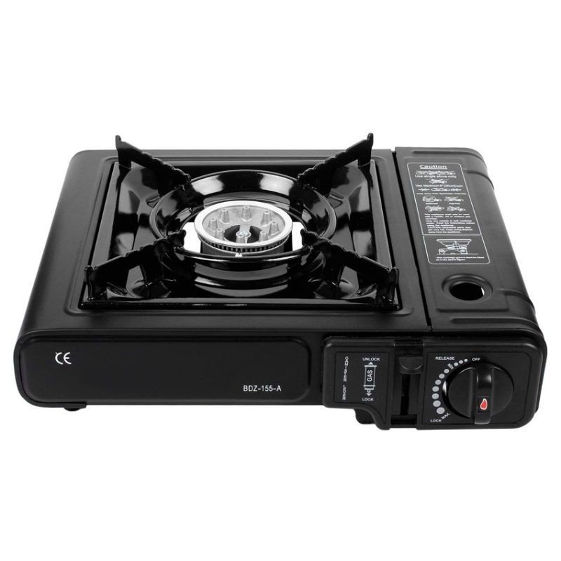 butane gas stove ALONG PORTABLE INDOOR/OUTDOOR CASSETTE STOVE