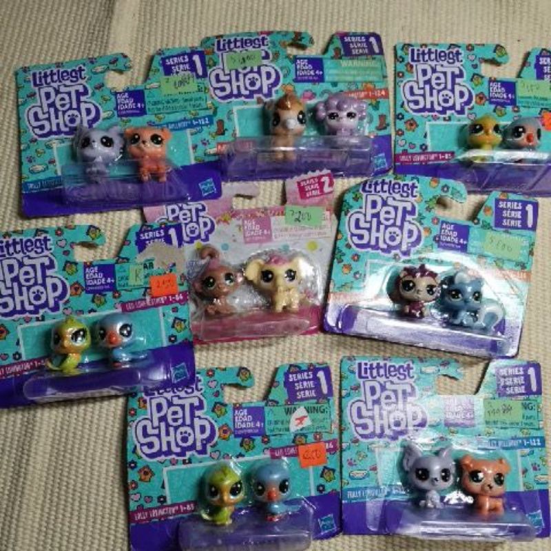 Rare Littlest Pet Shop Series 1 and 2 Pairs Shopee Philippines