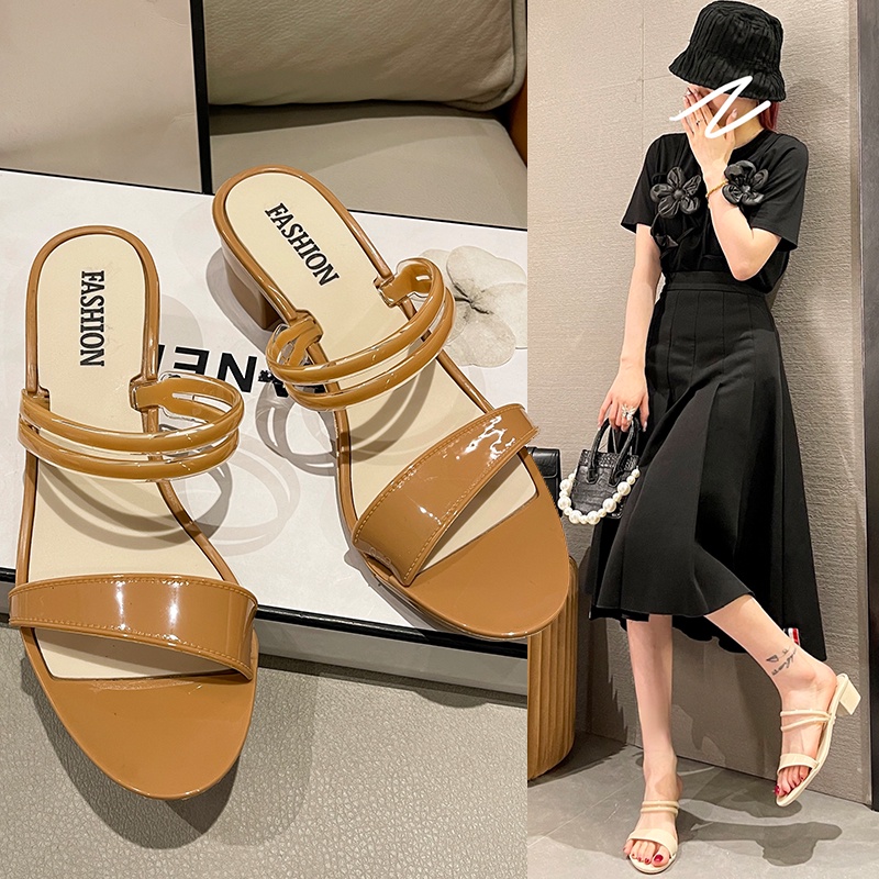 AH New Korean Shoes for fashion footwear trend woman sandals for women ...