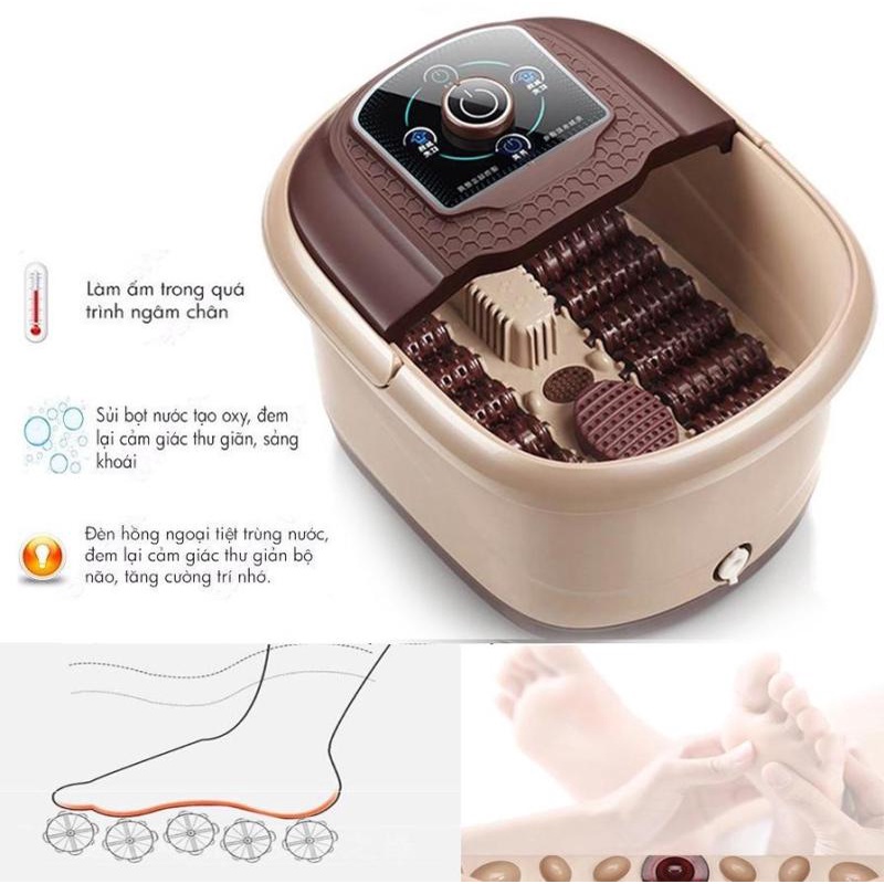 Apechome APH-8815 Relaxing Massage Foot Bath Machine | Shopee Philippines