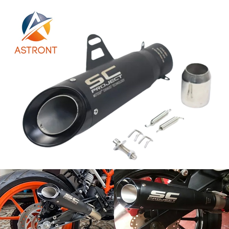 [Spot] 51mm SC Project muffler na may muffler motorcycle exhaust