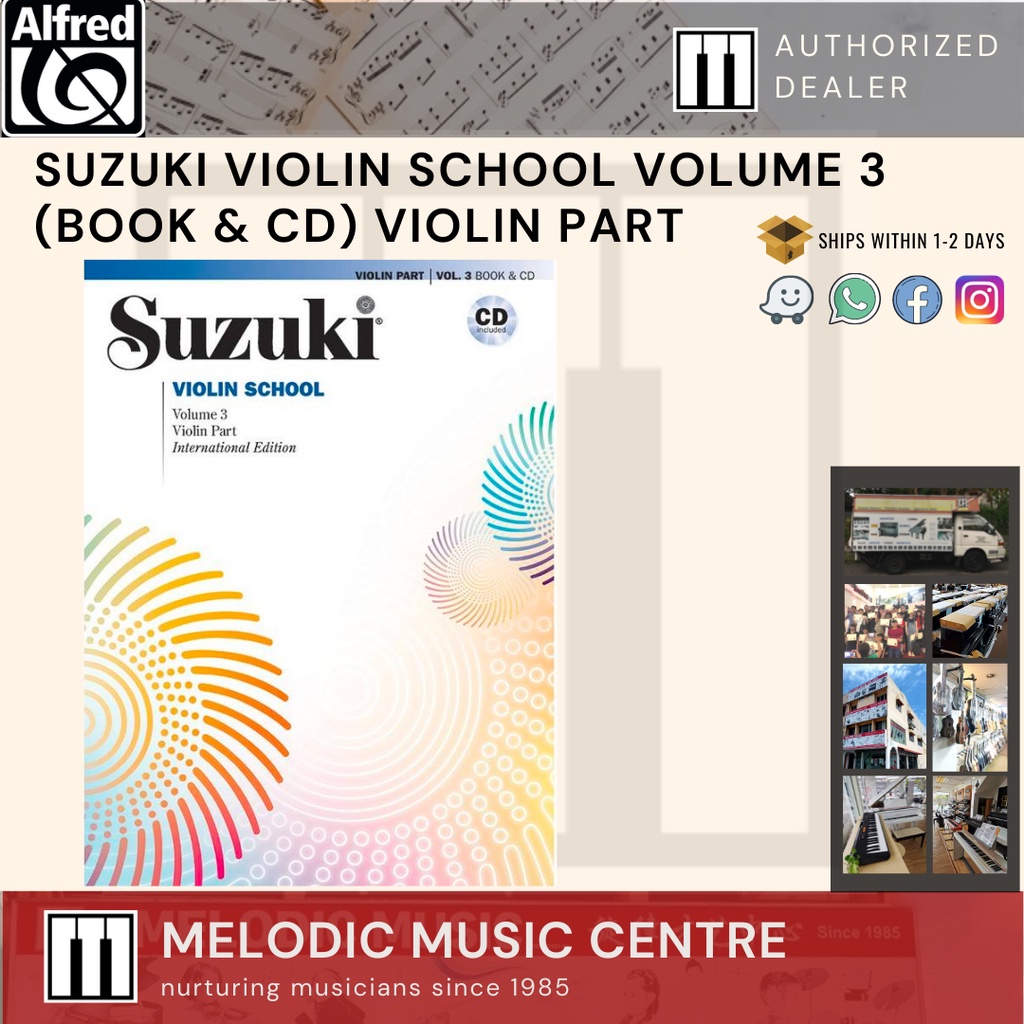 Suzuki Violin School Volume 4 Book with CD - Violin Part (International ...