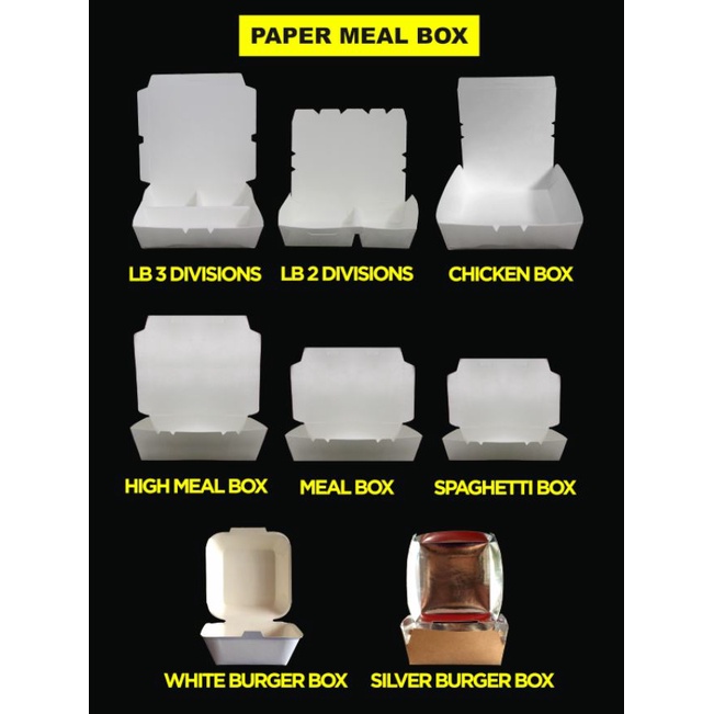 High Meal Box 50 pcs | Shopee Philippines