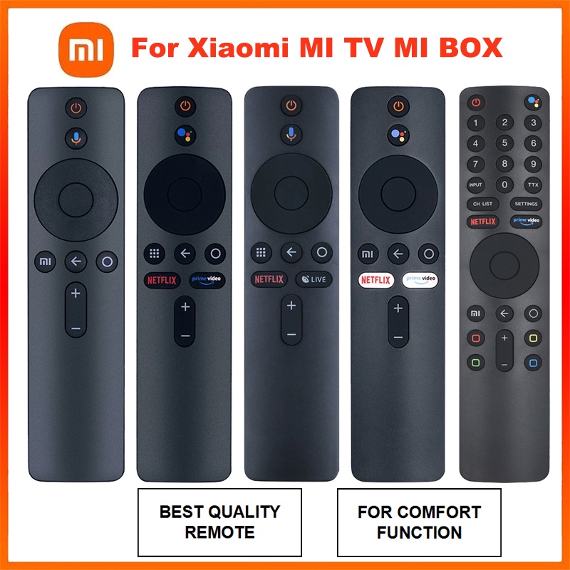 New Remote For Xiaomi Mi TV Box S BOX 3 MI TV 4X Voice Bluetooth Remote 