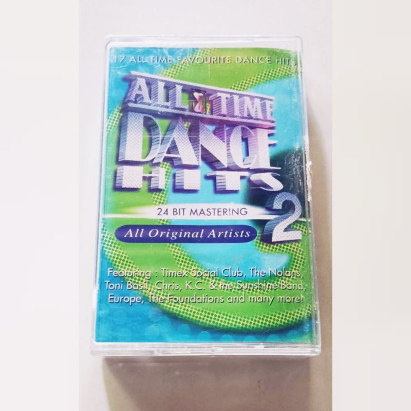 Dance Hits 2 All Time Favorite Dance Hits Cassette Tape | Shopee ...