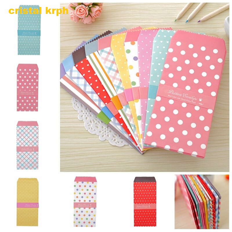 5pcs Colorful Envelope Small Gift Kawaii Envelopes | Shopee Philippines