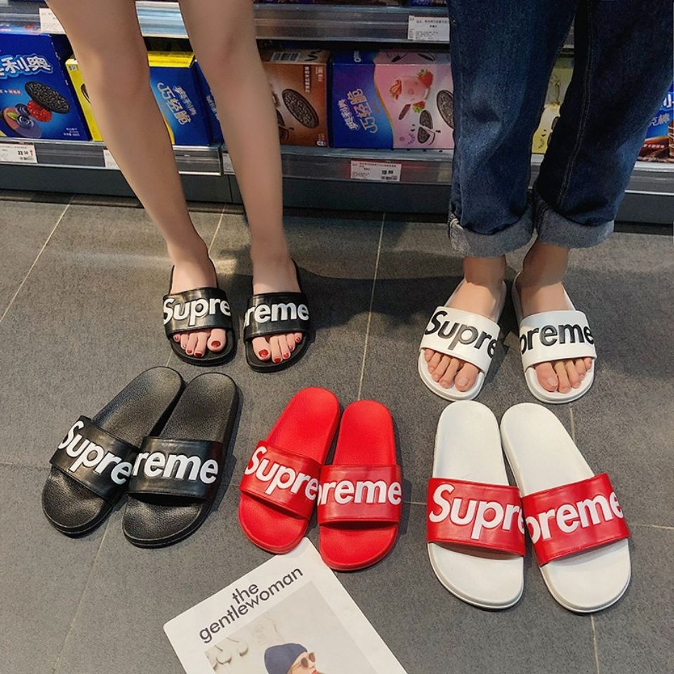 Supreme Non-slip Slippers Sandals Men's Summer Beach Shoes