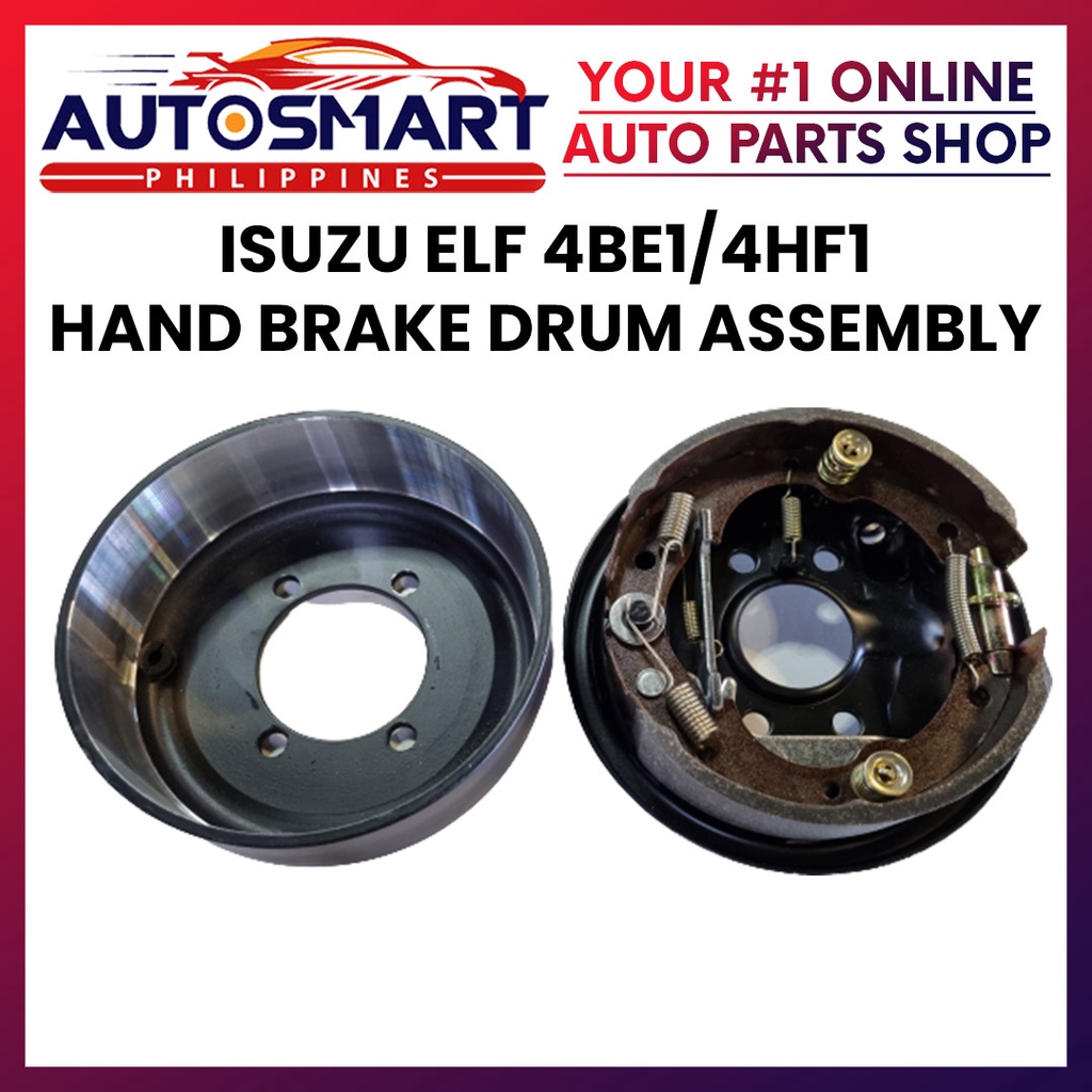 Isuzu Elf 4HF1/4BE1/4HG1 Hand Brake Drum Assembly Shopee Philippines