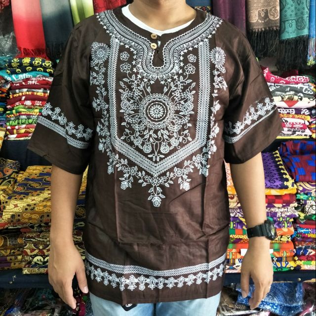 Batik shop polo shirt