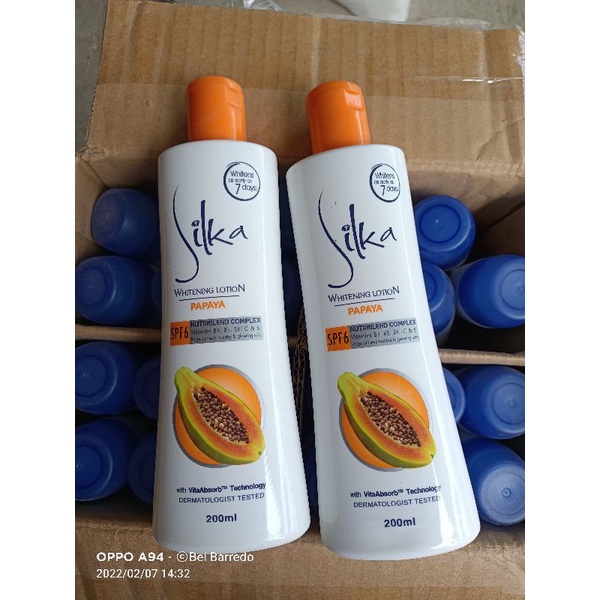 Silka lotion 200ml . Shopee Philippines