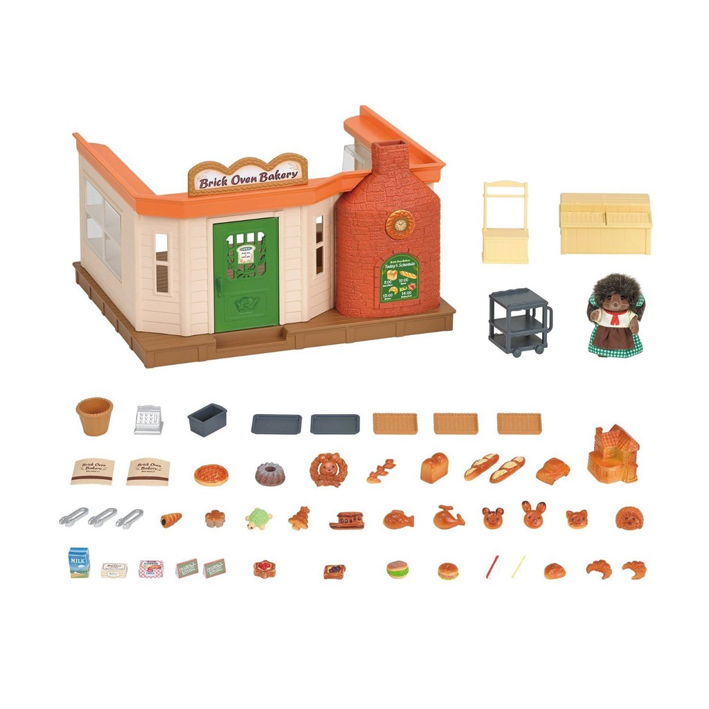 Sylvanian families brick oven bakery set sales