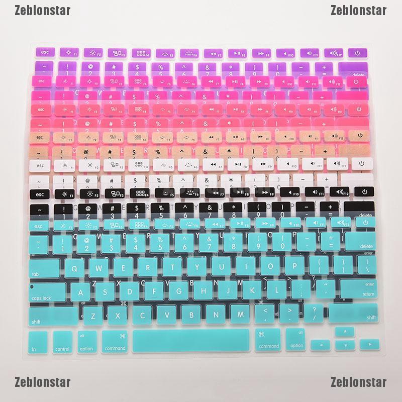 Protection Clavier Silicone System-S Pour MacBook Pro 13/15/17 Et MacBook Air 13 - Azerty Vert