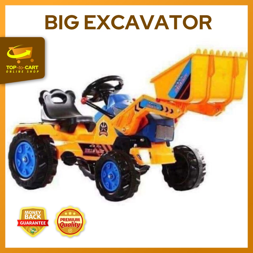 Excavator backhoe ride on car for kids Big Excavator 2.0 Ride on Car