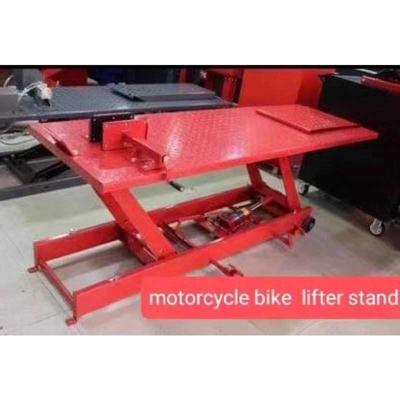 motorcycle bike lifter stand .. | Shopee Philippines