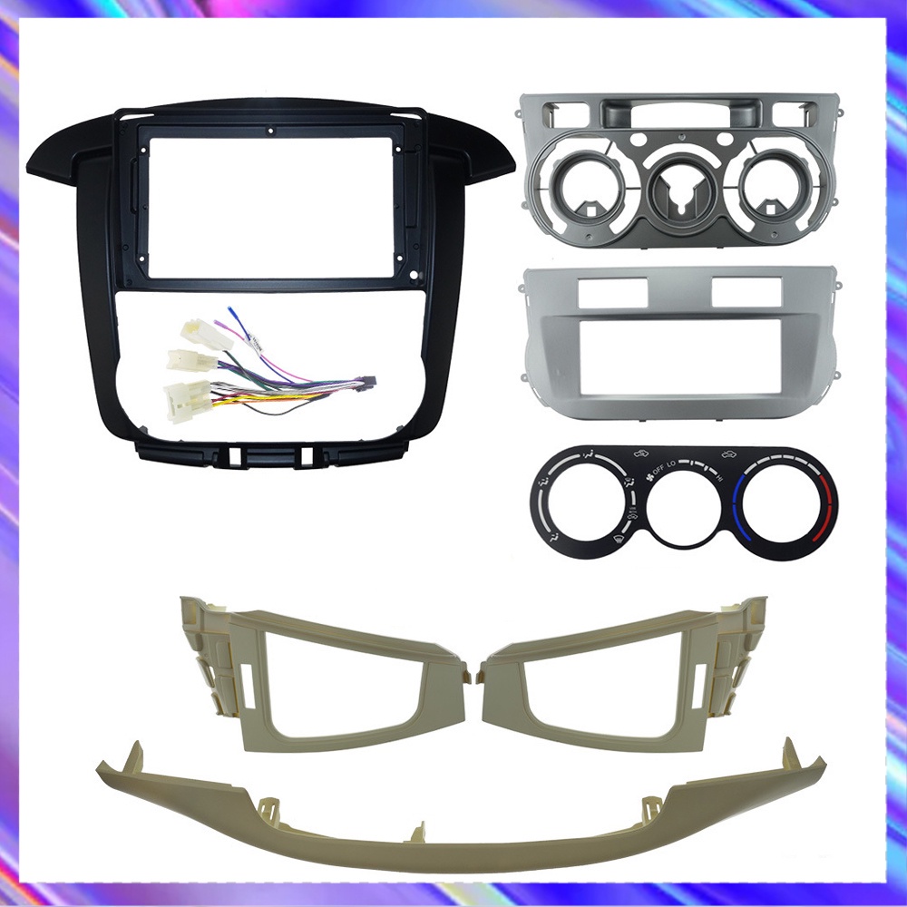 EZframe Car Fascias Dash Adaptor Facia For Toyota Innova Crysta 2008 ...