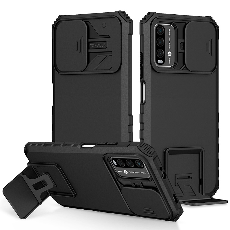 Xiaomi Redmi 9T 9 9A 9C 9i 10C 10 2022 Shockproof Case Push Pull Camera ...