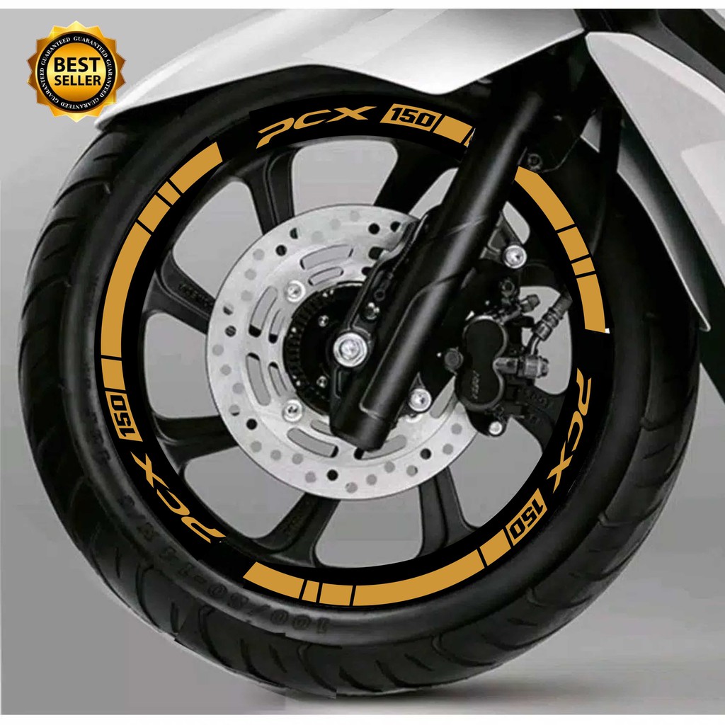 Honda PCX 150 rim trim cutting Sticker | Shopee Philippines