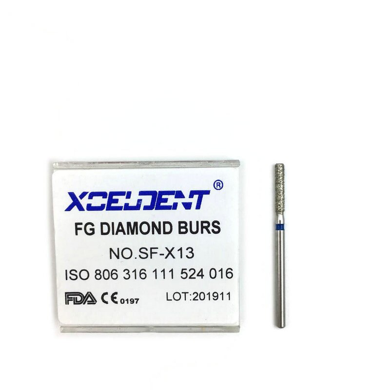 50 Pcs Dental Diamond FG High Speed Burs - For Polishing, Smoothing Teeth, Unbranded