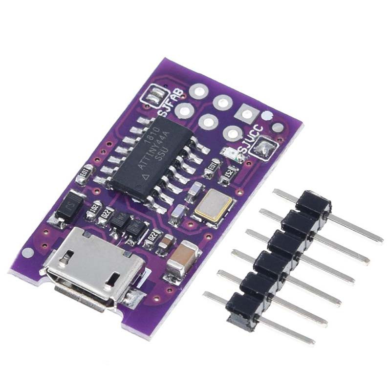 1PCS 5V Micro USB Tiny AVR ISP ATtiny44 ATTiny45 ATTiny85 USBTinyISP ...