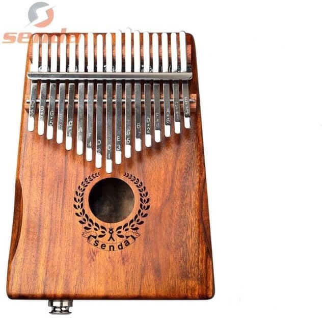 Senda Electroacoustic Kalimba 17 Keys Thumb Piano and Tune Hammer Portable Mahogany Body Piano Kit Shopee Philippines