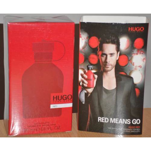 Hugo boss red means shop go