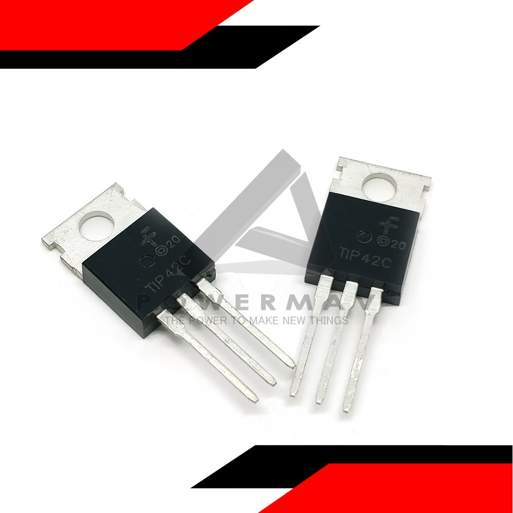 2pcs tip42 transistor TIP42C TIP42 TO-220 TIP42C TIP42 TO-220 PNP 40V ...