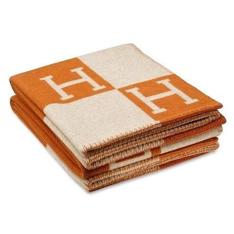 Hermes travel blanket sale