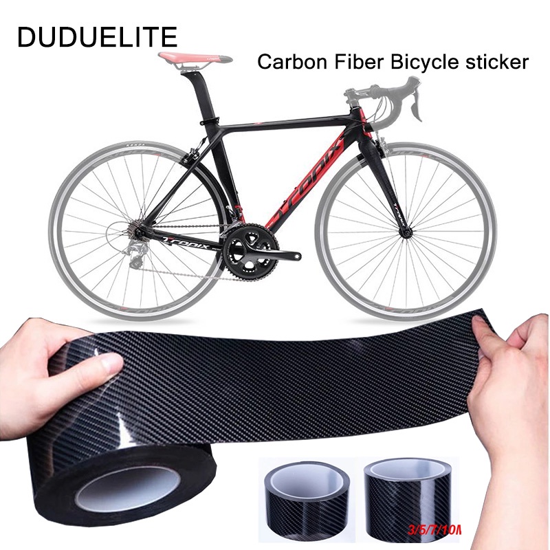 carbon fiber sticker for bike