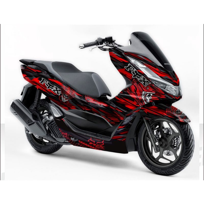 Decal sticker all new pcx 160 fullbody - decal pcx new 160 2022 full ...