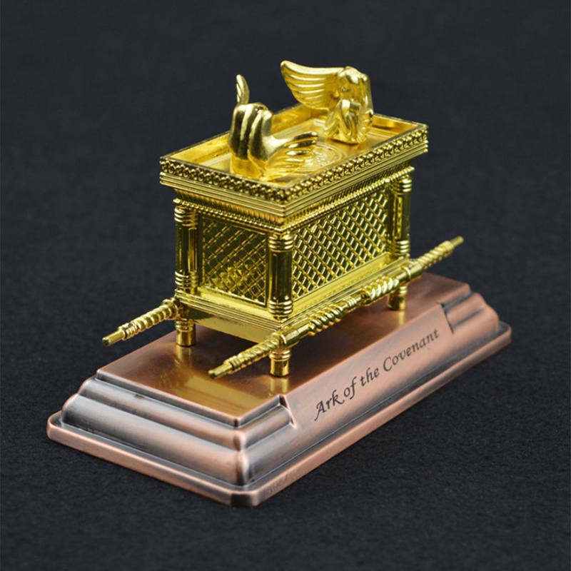 The Ark of the Covenant Replica Statue Gold Plated With Ark Contents ...