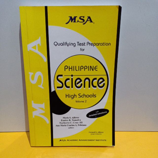 Philippine Science High School Reviewer Vol. 2 Shopee Philippines