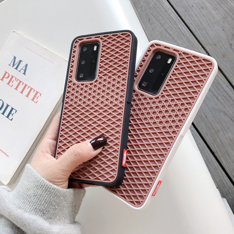 Van s Case Reno 8T 4G Reno 8Z 7Z 6 Pro 5G RENO 7 8 Lite Waffle Cover OPPO A31 A8 F11 Pro Rubber case