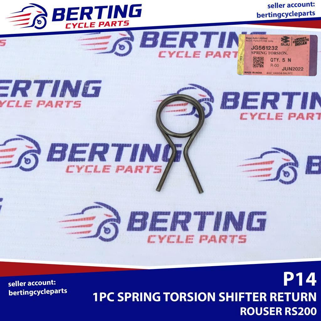 1PC SPRING TORSION SHIFTER RETURN Rouser RS200 Genuine JG561232