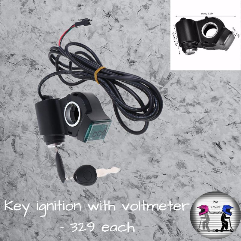 Key ignition with voltmeter Shopee Philippines