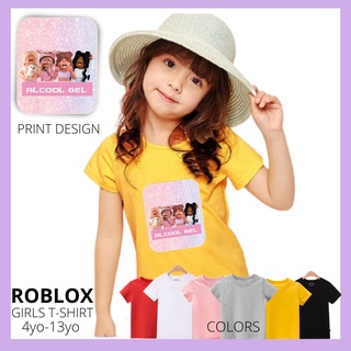 Kids Girl Roblox Printed T-Shirt