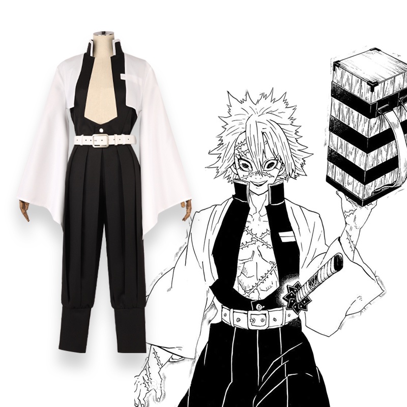 Anime Comic Demon Slayer Kimetsu no Yaiba Cosplay Costumes Shinazugawa ...