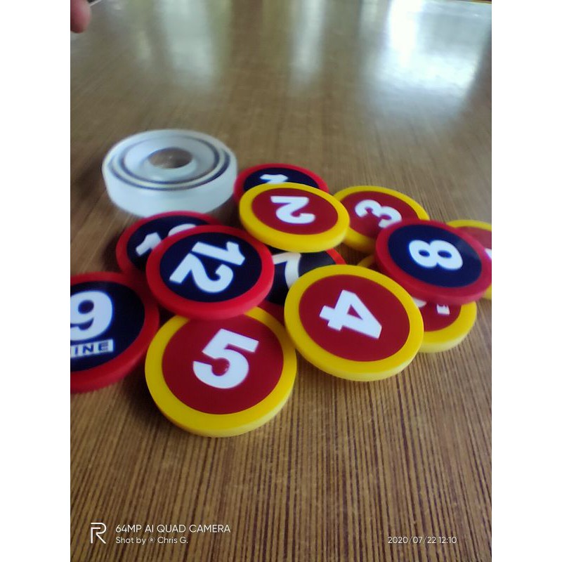 PITCHA / Pool Chips - Classic Set 'Retro' (Fiber-Acrylic) Picha ...