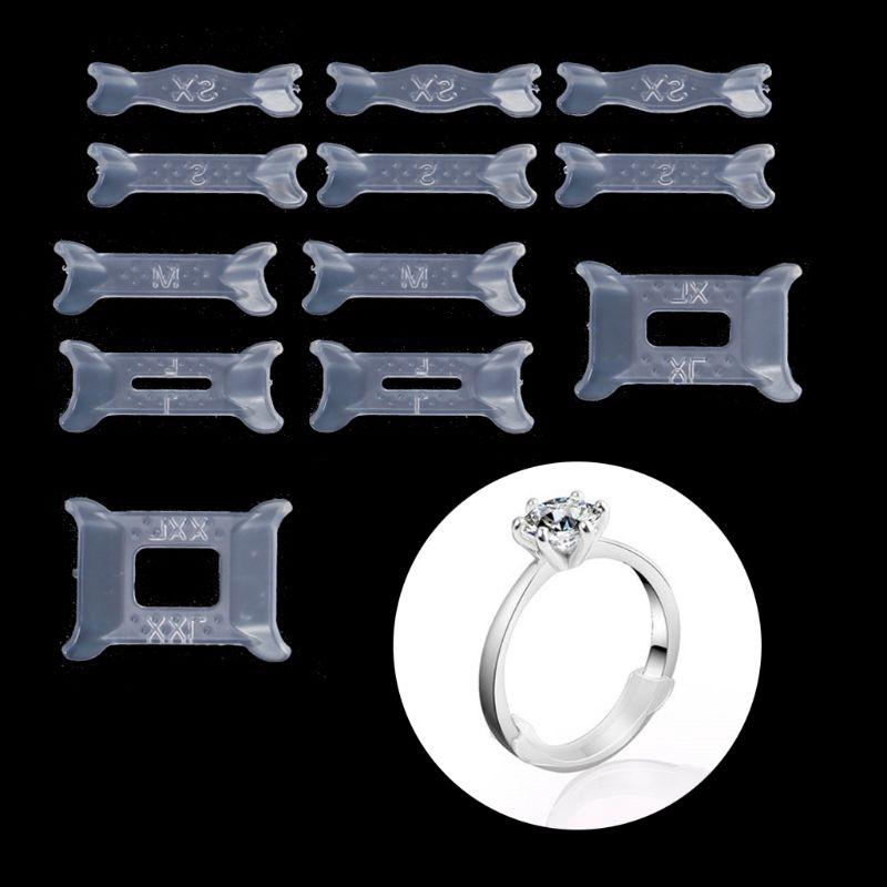 Set of 20(2mm/3mm) Size Adjuster Ring Spacer Ring Stopper Ring Size  Adjuster with Jewelry Polishing Cloth-Plastic Ring Guard Ring Adjuster  Perfect for Loose Rings : : Jewellery