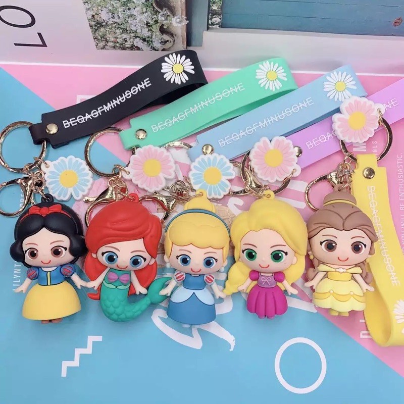 disney princess Keychain Doll | Shopee Philippines