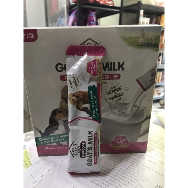 Howbone Goats Milk Formulated Powder for Dogs & Puppies 25g. (Sachet