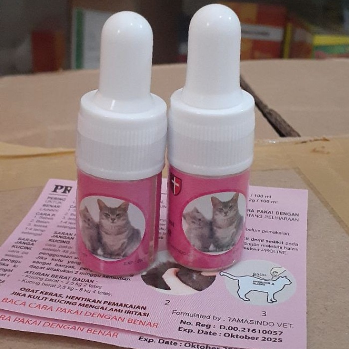 Proline Cat Flea Medicine Cat Flea Medication Egg Killer Larvae Detick Drops Of The Middle