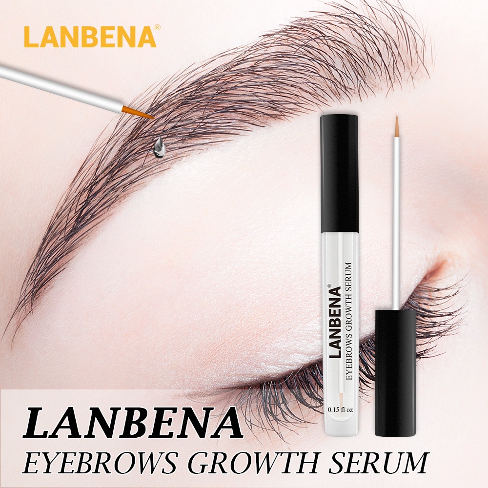 Lanbena Eyelash Growth Serum Eye Lash Longer Thicker Essence Enhancer